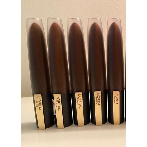 9x L'Oreal Matte Lip Stain Rouge Signature Lasting, 432 I Dare .23oz - Picture 1 of 2